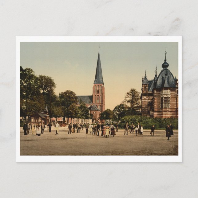 Velper Square, Arnhem, Netherlands Postcard (Front)