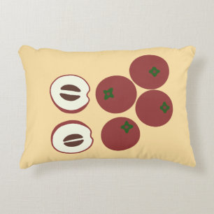 Velvet Apple Accent Pillow