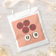 Velvet Apple Favour Bag