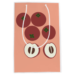 Velvet Apple Gift Bag