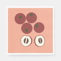 Velvet Apple Paper Napkin