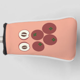 Velvet Apple Putter Golf Head Cover