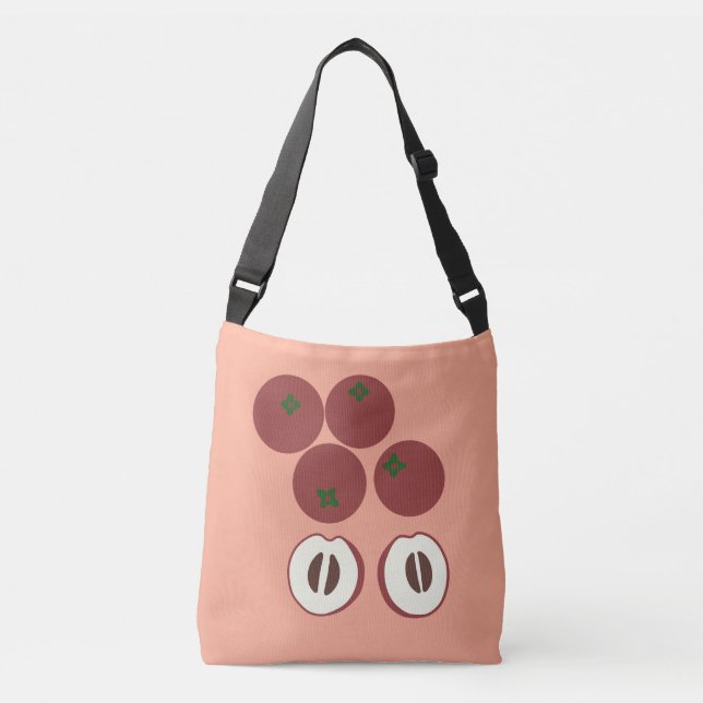 Velvet Apple Tote Bag (Front)