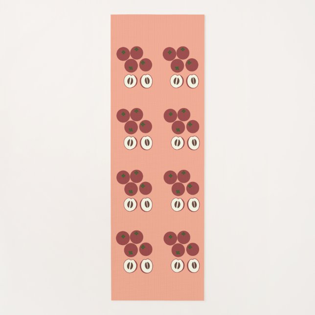 Velvet Apple Yoga Mat (Front)