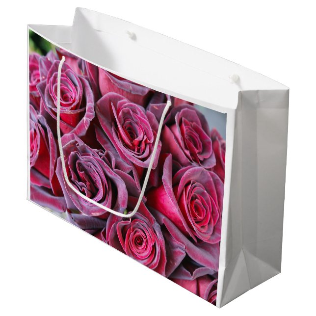 Velvet Beauty Large Gift Bag (Front Angled)