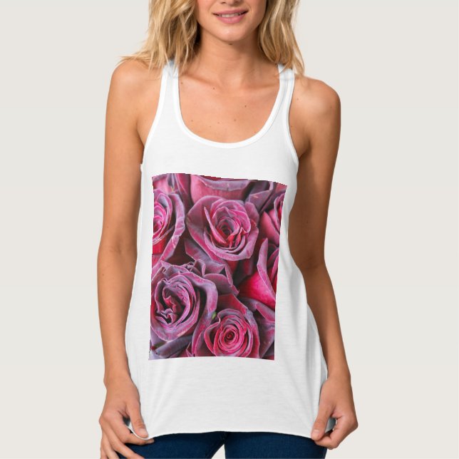 Velvet Beauty Singlet (Front)