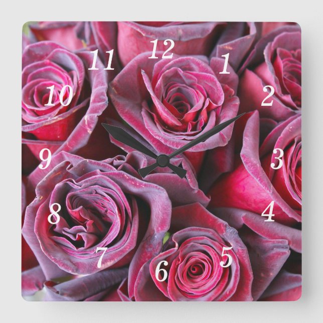 Velvet Beauty Wall Clock (Front)