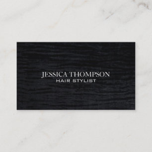Velvet Black Business Card