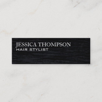 Velvet Black | Executive Mini Business Card
