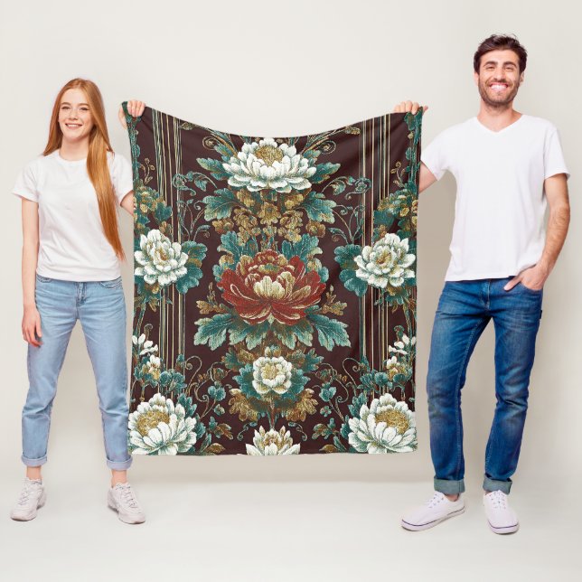 Velvet Dynasty Fleece Blanket (In Situ)