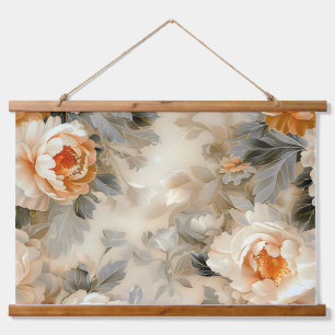 Velvet Fall Whispers Botanical Hanging Tapestry