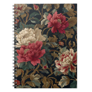 Velvet Garden Bloom Notebook