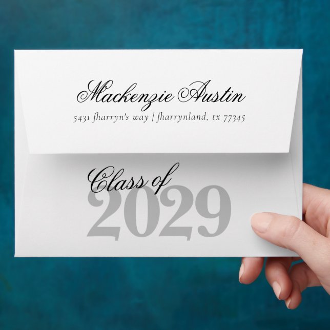 Velvet Grad | Sapphire Blue Dark Jewel Tone Grunge Envelopes (Hand)