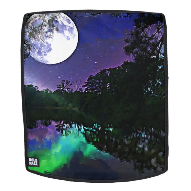 Velvet Night  Backpack (Removable Face)