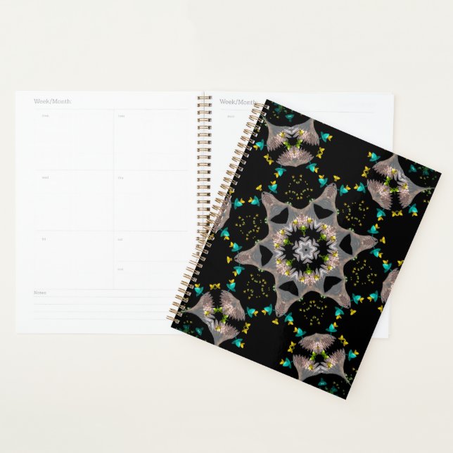 Velvet Night Kaleidoscope  Planner (Display)