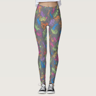 Velvet Pigment Drift Leggings