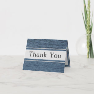 Velvet Seas Thank You Note Card