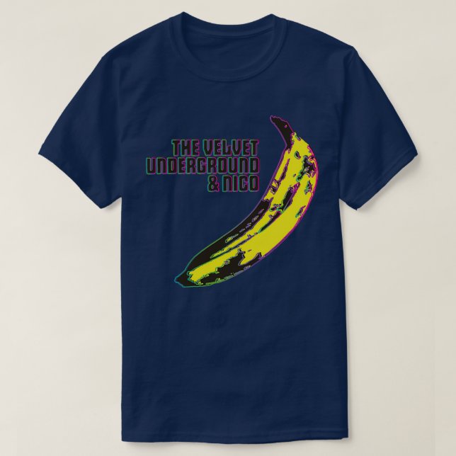 Velvet Underground 70s 1970s Retro Vintage T-Shirt (Design Front)