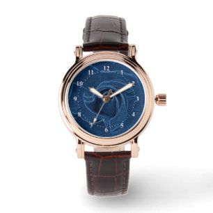 velvety blue rose watch