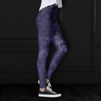 Velvety Midnight Damask | Indigo Purple Grunge