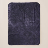 Velvety Midnight Damask | Indigo Purple Grunge