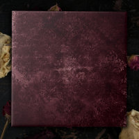 Velvety Wine Damask | Bordeaux Sangria Grunge Glam