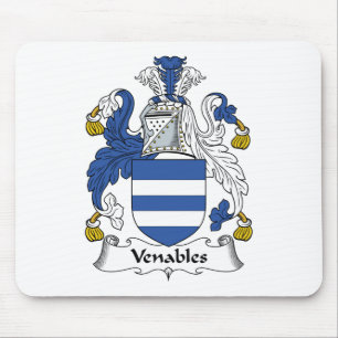 Venables Family Crest Mouse Pad