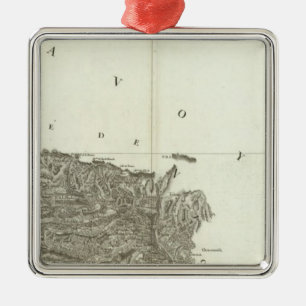 Vence Metal Tree Decoration