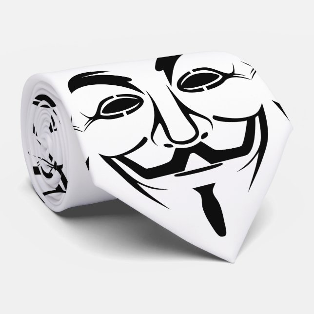 Vendetta mask tie (Rolled)
