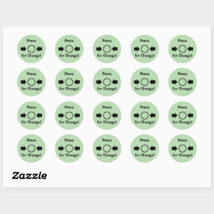 Vending Machine Coin Return Sticker