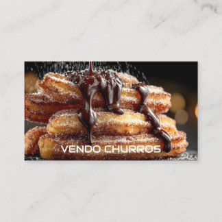Vendo churros business card