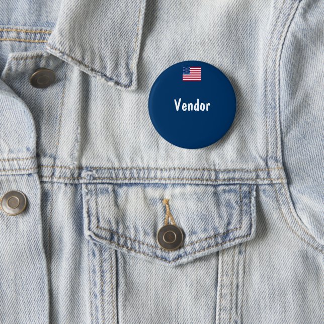 Vendor 6 Cm Round Badge (In Situ)
