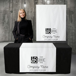 Vendor Business Logo Table Runner Banner Script Tapestry