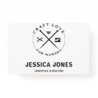 Vendor Show / Craft Fair NameTag