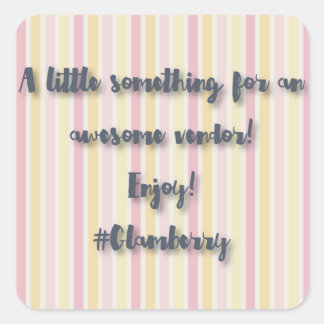 Vendor Stickers