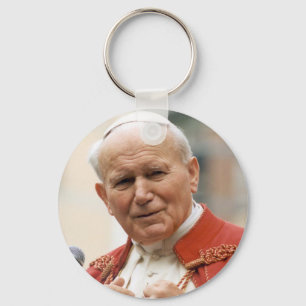 Venerable Pope John Paul II Key Ring