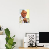 Venerable Pope John Paul II Poster (Home Office)