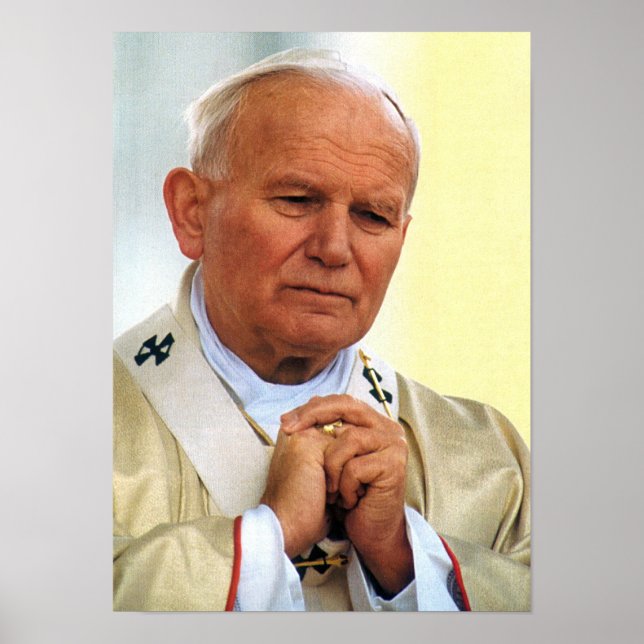 Venerable Pope John Paul II Poster (Front)