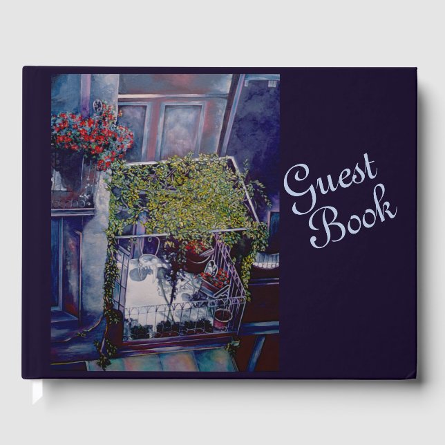 Venetian Afternoon Guest Book (Front)