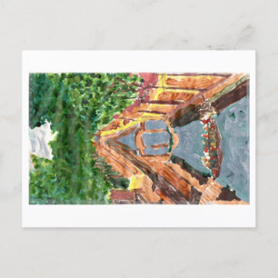 Venetian canal postcard