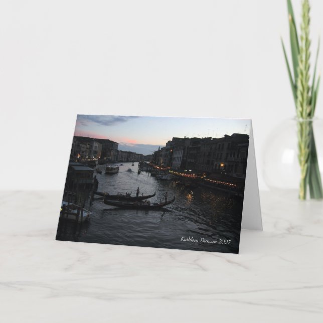 Venetian  card (Front)