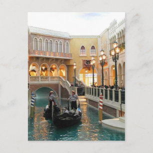 Venetian Casino Canals, Las Vegas Postcard
