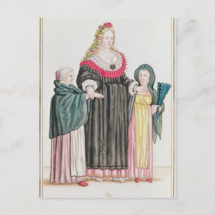 Venetian Courtesan Postcard