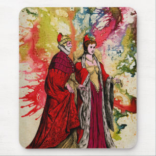 Venetian Doge and Dogeressa by Michael Moffa Mouse Pad