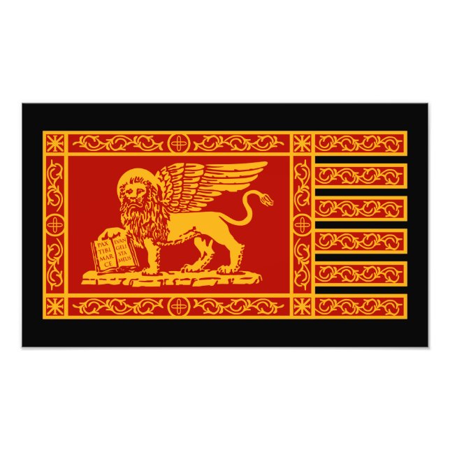 Venetian Flag Photo Print (Front)