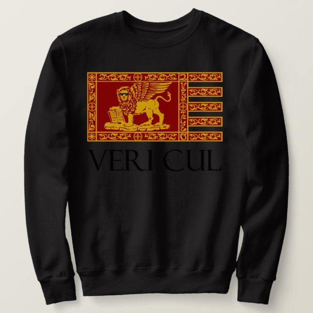 Venetian Flag Vericul SweatShirt (Design Front)