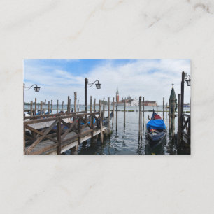 Venetian Gondolas Calling Card