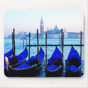 Venetian Gondolas Mouse Pad