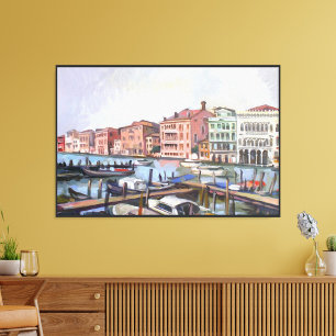 Venetian Grand Canal Canvas Print