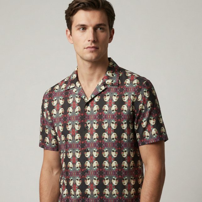 Venetian Lady Mask Fabric (Creator Uploaded)